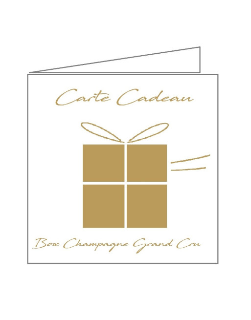 Carte Cadeau Box Champagne : cadeau personnalisé sur mesure