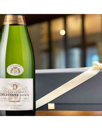 Coffret Cadeau Champagne Blanc de Blancs : cadeau fête des pères