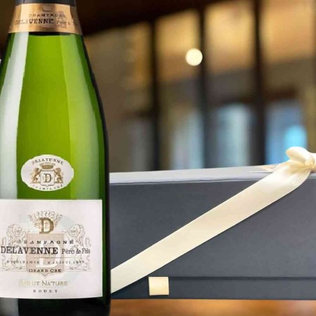 Coffret Cadeau Champagne Blanc de Blancs : cadeau fête des pères