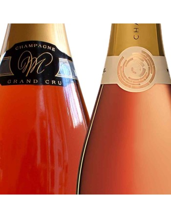 coffrets champagnes rosés pour apprécier les différences entre deux champagnes rosés