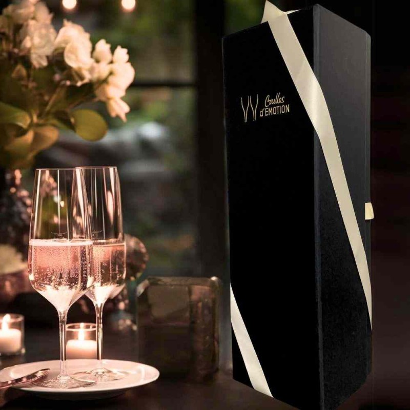 Cadeau Box Champagne pour femme : abonnement champagne rosé en coffret