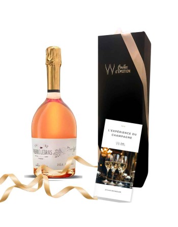 Champagne Rosé en Coffret Champagne Cadeau - guide du champagne - bouteille Ruinart Legras