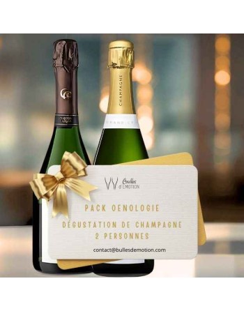 Carte Cadeau Champagne dégustation pour 2 personnes