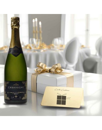 Carte Cadeau Champagne : cadeau pour amateur de champagne