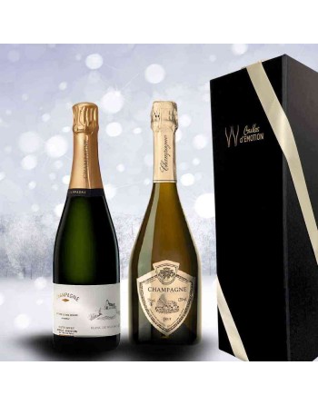 Coffret Cadeau Champagne d'hiver : 2 champagnes pour l hiver