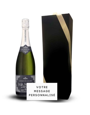 cadeaux d affaires - cadeau client personnalisé avec champagne