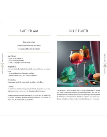 Livre Cocktails au Champagne : 60 recettes originales à faire facilement