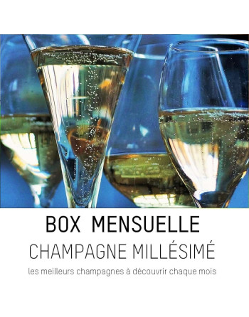 Champagne Box Millésime : abonnement au champagne pour amateur de vin de champagne