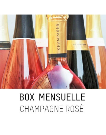 Champagne Box : abonnement champagne rosé - cadeau original pour femme