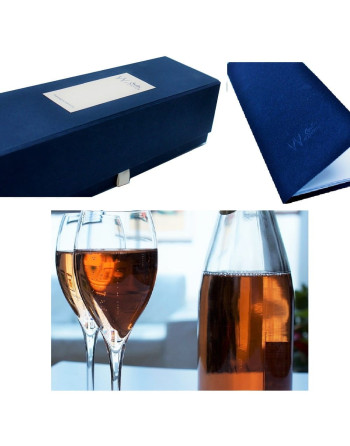 Idée Cadeau pour femme : box champagne rosé - abonnement mensuel