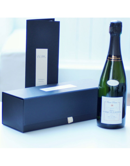 Coffret Cadeau Champagne à offrir : Champagne Grand Cru d'Aÿ Pinot Noir