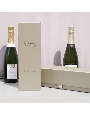 Champagne Blanc de Blancs Chardonnay : le coffret cadeau pour femme version duo