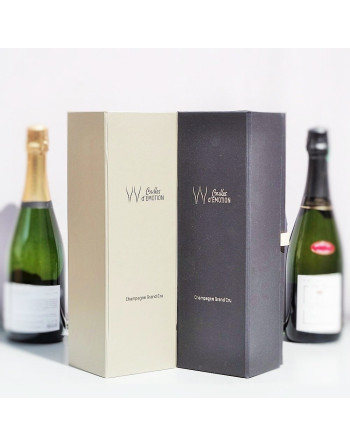 coffret cadeau champagne : champagne blanc de blancs, champagne millésimé, champagne rosé