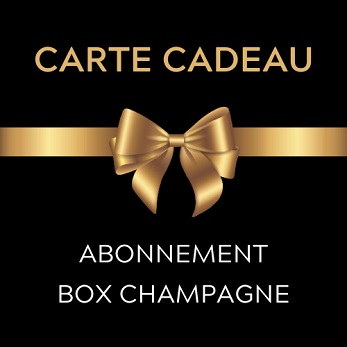 carte cadeau coffret champagne